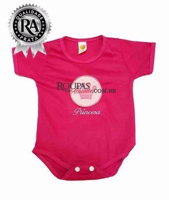 BODY  PARA BEBE FEMININO BORDADO