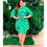 Vestido Chemise Viscose Plus Size