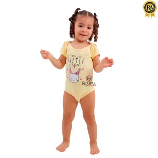 Body Menina Infantil Cotton Penteado