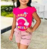 Short Infantil Matelass� Com Bolso,