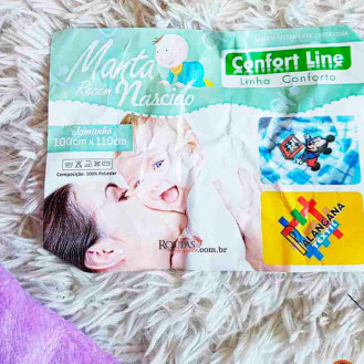 Manta Para Bebe Microfibra