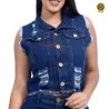 Colete Jeans Feminino Klys