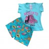 Conjunto Infantil Menina Blusa E Short