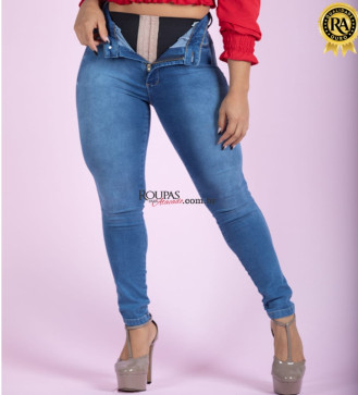 Cal�a Jeans Feminina Lipo Slim