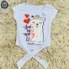 Blusa Cropped Infantil