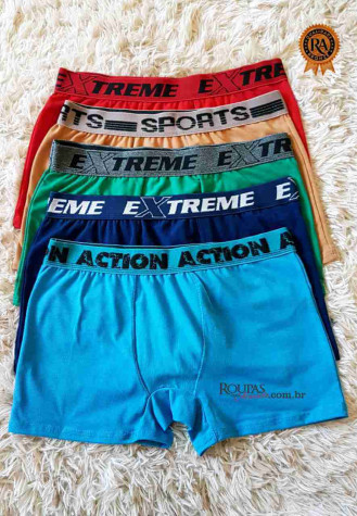 Cueca Box Adulta Viscolycra