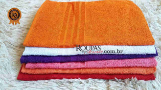 Toalha de Banho Adulta colorida