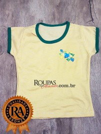 Blusa Infantil Brasil