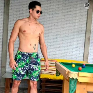 Short Mauricinho Estampada Tom