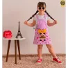 Conjunto Infantil Blusa E Jardineira Ester
