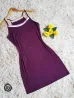 Vestido Curto Al�a fina Basico