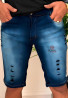 Bermuda Jeans Masculina Lycra