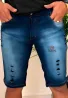 Bermuda Jeans Masculina Lycra
