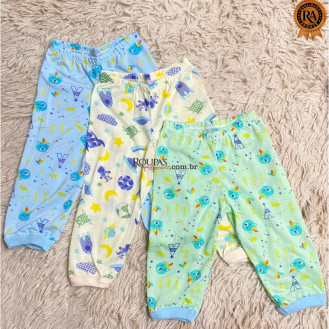 Cal�a Infantil Menino Em Malha Fria 