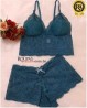Conjunto Lingerie Espera Marido Com Bojo