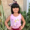Blusa Infantil Feminina Com Aplica��es