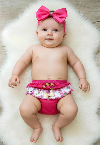 kit Calcinha Bunda Rica e Tiara