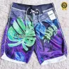 Bermuda Tactel Masculina Estampada