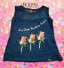 Blusa Infantil Feminina Com Aplica��es