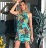 Vestido De Viscose Curto